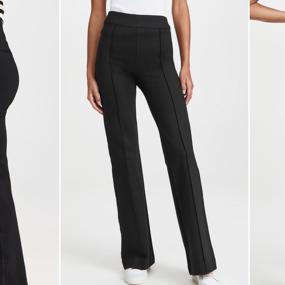 SPANX Hi Rise Flare Pants in Classic Black Size Small